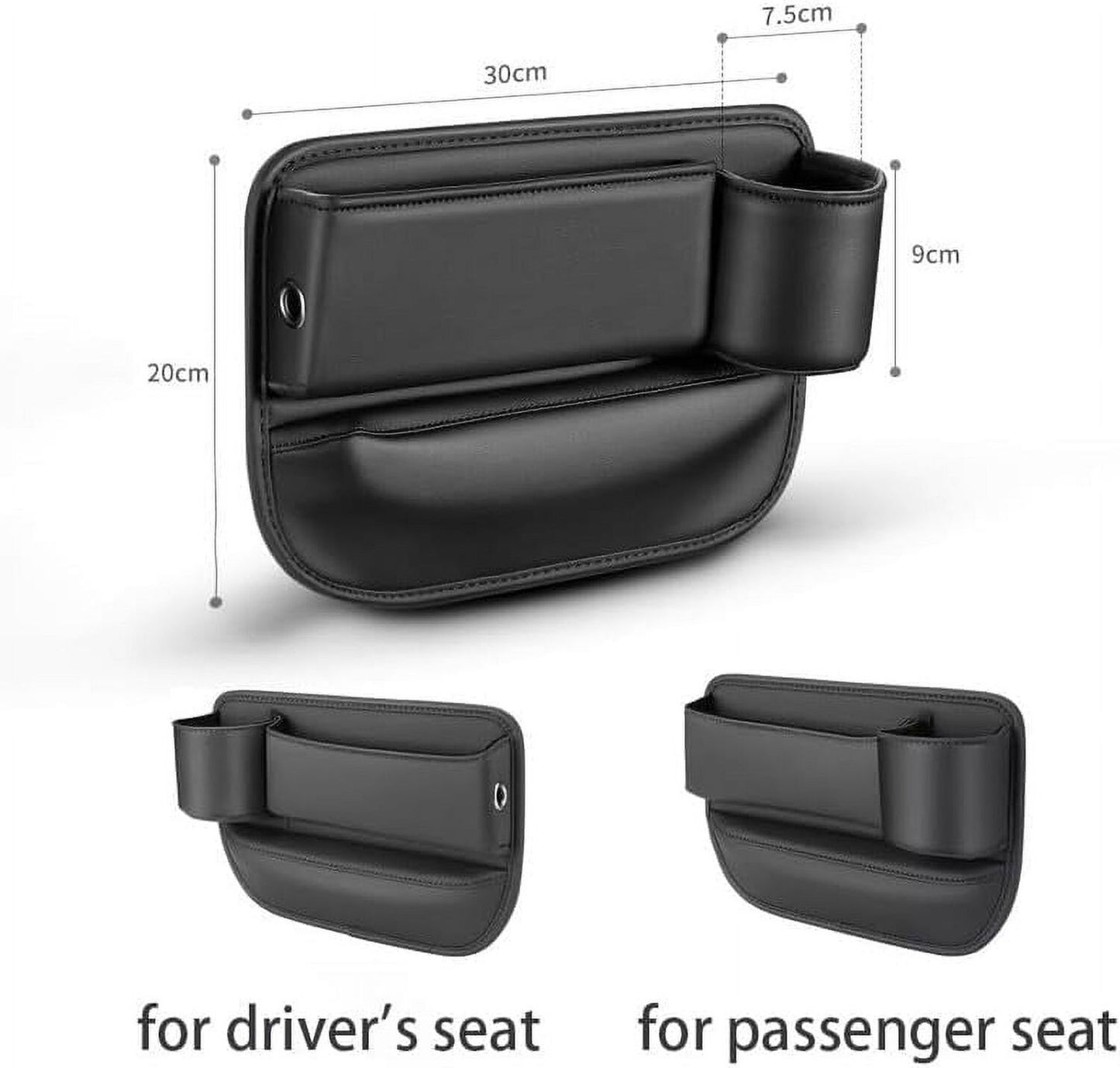 Car Leather Cup Holder Gap Bag