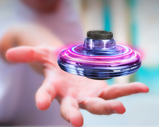 Flying Helicopter Spinner Toy Kids